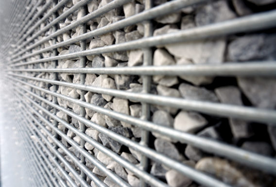 Mur gabion clôture gabion