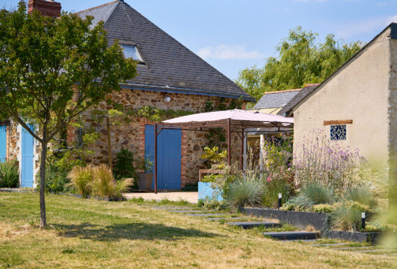 Jardin avec une ambiance méditérranéenne